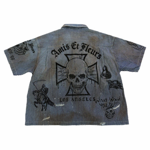 “Heaven or Hollywood” button up shirt