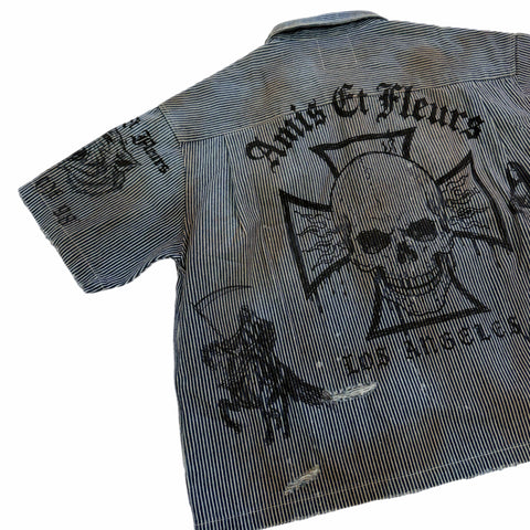 “Heaven or Hollywood” button up shirt